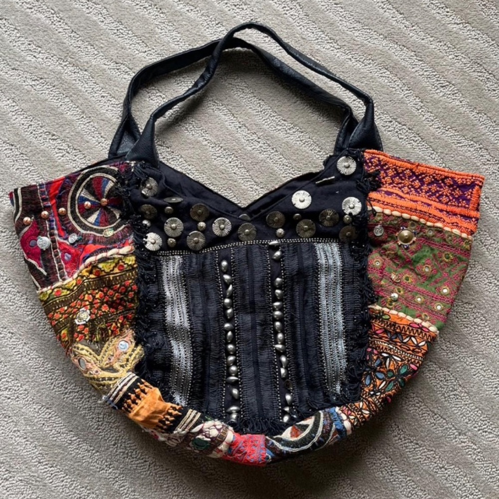 Free people patchwork purse